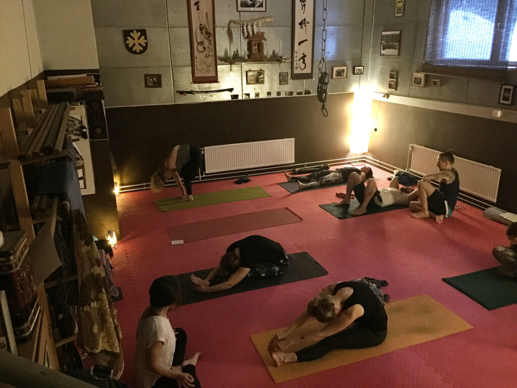 Yoga/Dojo space at Wanha koulu - Yoga Retreat